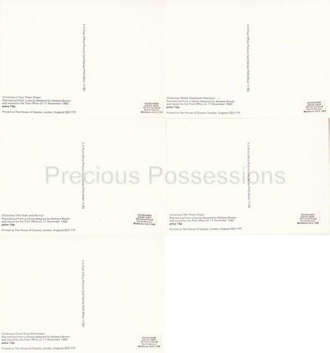 GB POSTCARDS PHQ CARDS NO 64 CHRISTMAS USED FRONT FDI - Picture 2 of 2