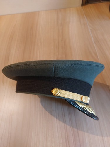 US Army General Officers Visor Hat 7 1 2 60cm Green AG489 Cap Korea 