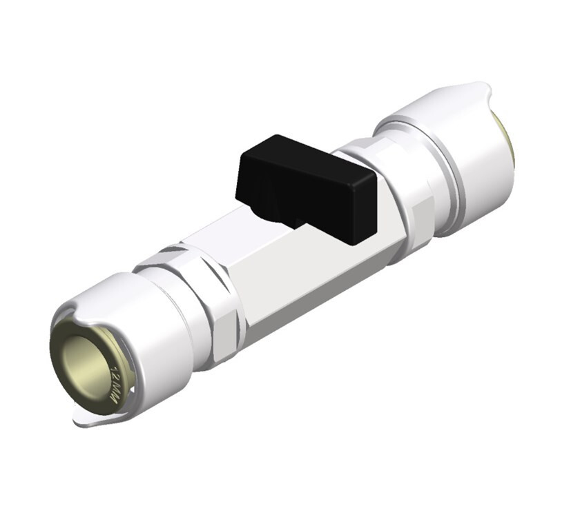 Whale WU1270 - Shut off Valve 12mm - Pipework system
