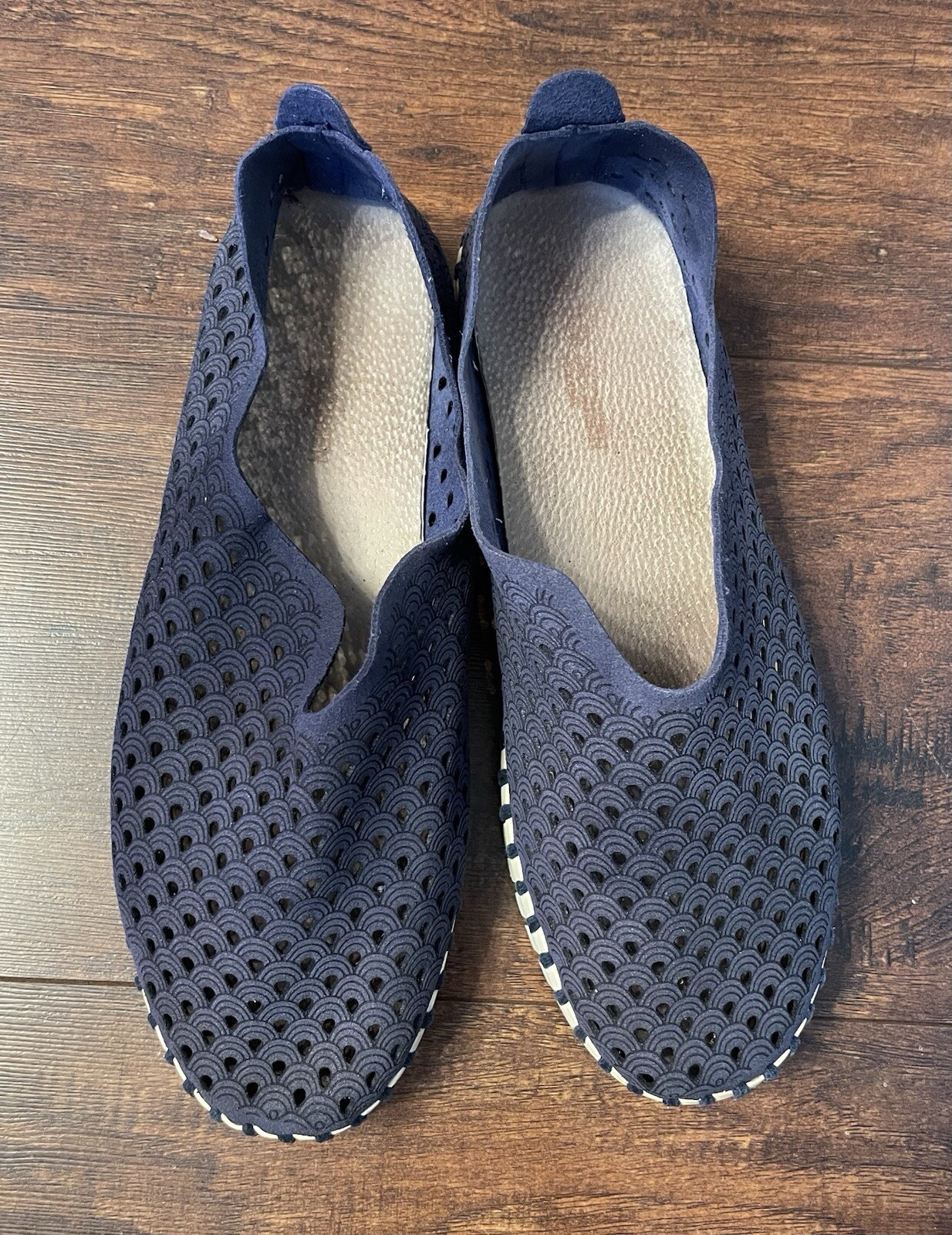 Ilse Jacobsen Tulip 139 Slip On Sneakers Flats Navy Blue