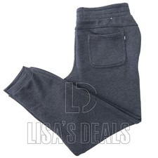 Women's mondetta heathered fleece jogger with Pockets Cream Black Heather L XL