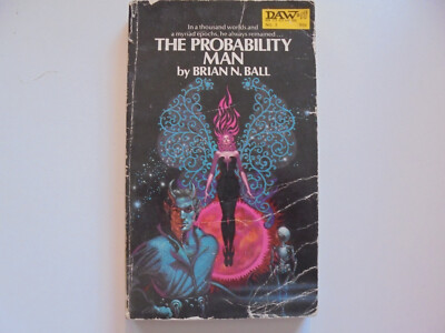 Porto für Sendung : Brian N. Ball , The Probability Man ,   DAW Books 1972