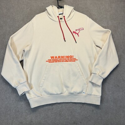 Puma Caliente Hoodie Men's XL Pullover Tan Taco Tuesday Hot Sauce Warning  Flaw | eBay