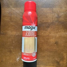 Magic Cabinet & Wood Cleaner Polish Aerosol 17oz New Discontinued. Brand new.