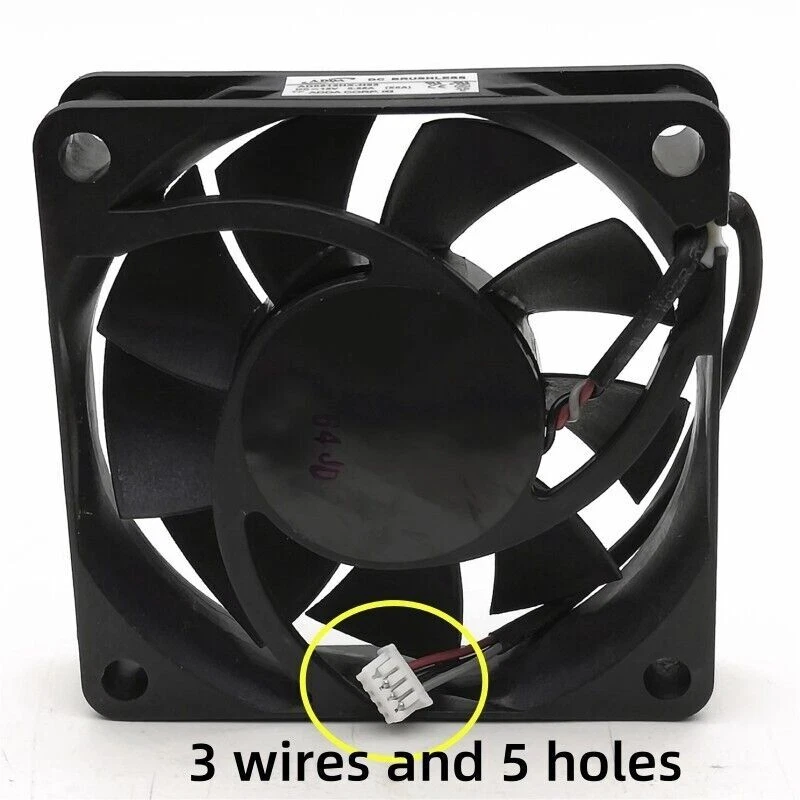 New original AD0612LX/HX-H93 6cm 6015 12V 0.13A 0.28A Ms614 MH680 W1070 projecto - Image 3 of 4