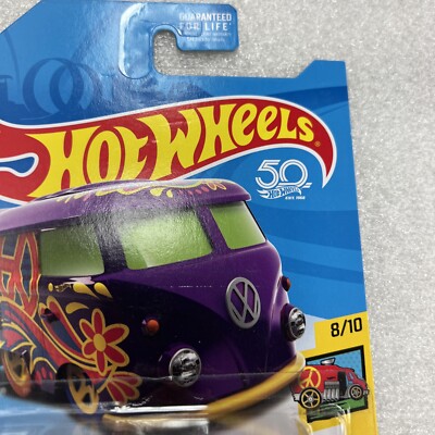 HW クールコンビ (VW KOOL KOMBI)／USカード 4個セット レア 2018 Hot Wheels Theasure Hunt TH Vw Volkswagen Kool Kombi HW Art