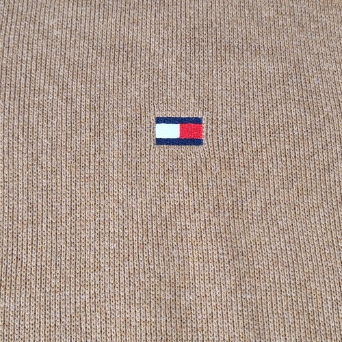 Vintage Tommy Hilfiger Sweater Vest Mens XL Brown Sleeveless V Neck Pullover - Picture 5 of 8