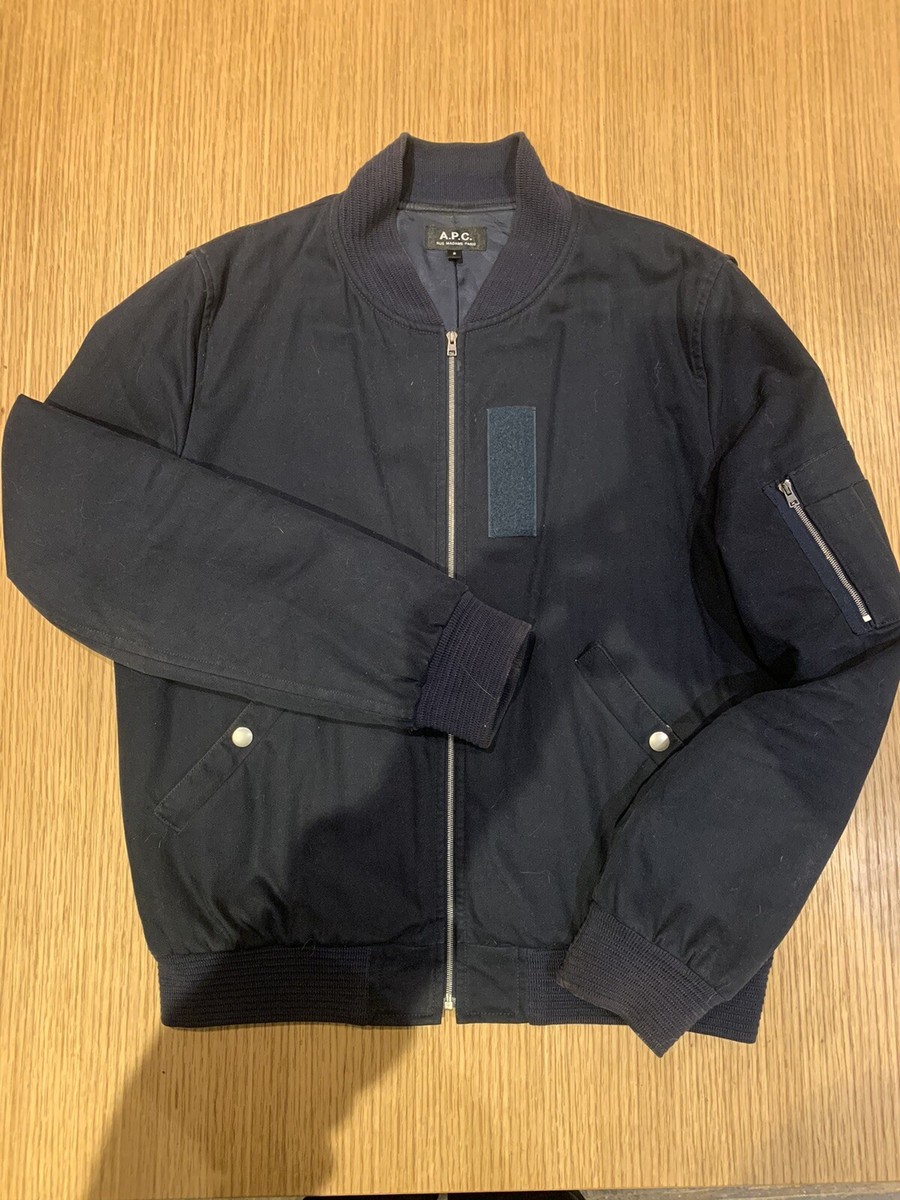 A.P.C.×Louis Wレザーブルゾンヤギ革ジャケットアーペーセーma1