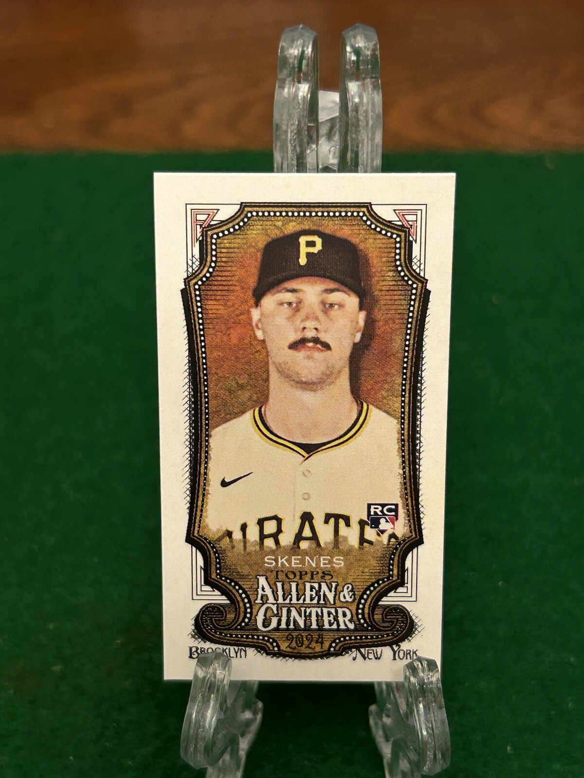 2024 TOPPS ALLEN & GINTER PAUL SKENES ROOKIE MINI PIRATES 282