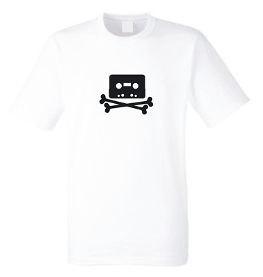 Pirate Bay T-Shirt Kopimi Piratebay Tape T-Shirt Retro Hacker Cassette Tape Tee