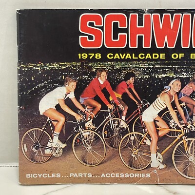 schwinn bicycle price guide Vintage Schwinn 1978 Bicycles Color Catalog Parts Price Guide GUC