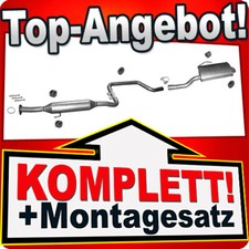 Auspuff für HONDA ACCORD VII 2.2 i-CTDi Kombi 2003-2008 Auspuffanlage