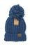 thumbnail 7 - CC Beanie Solid Chenille Knit Hat Cap with Pom