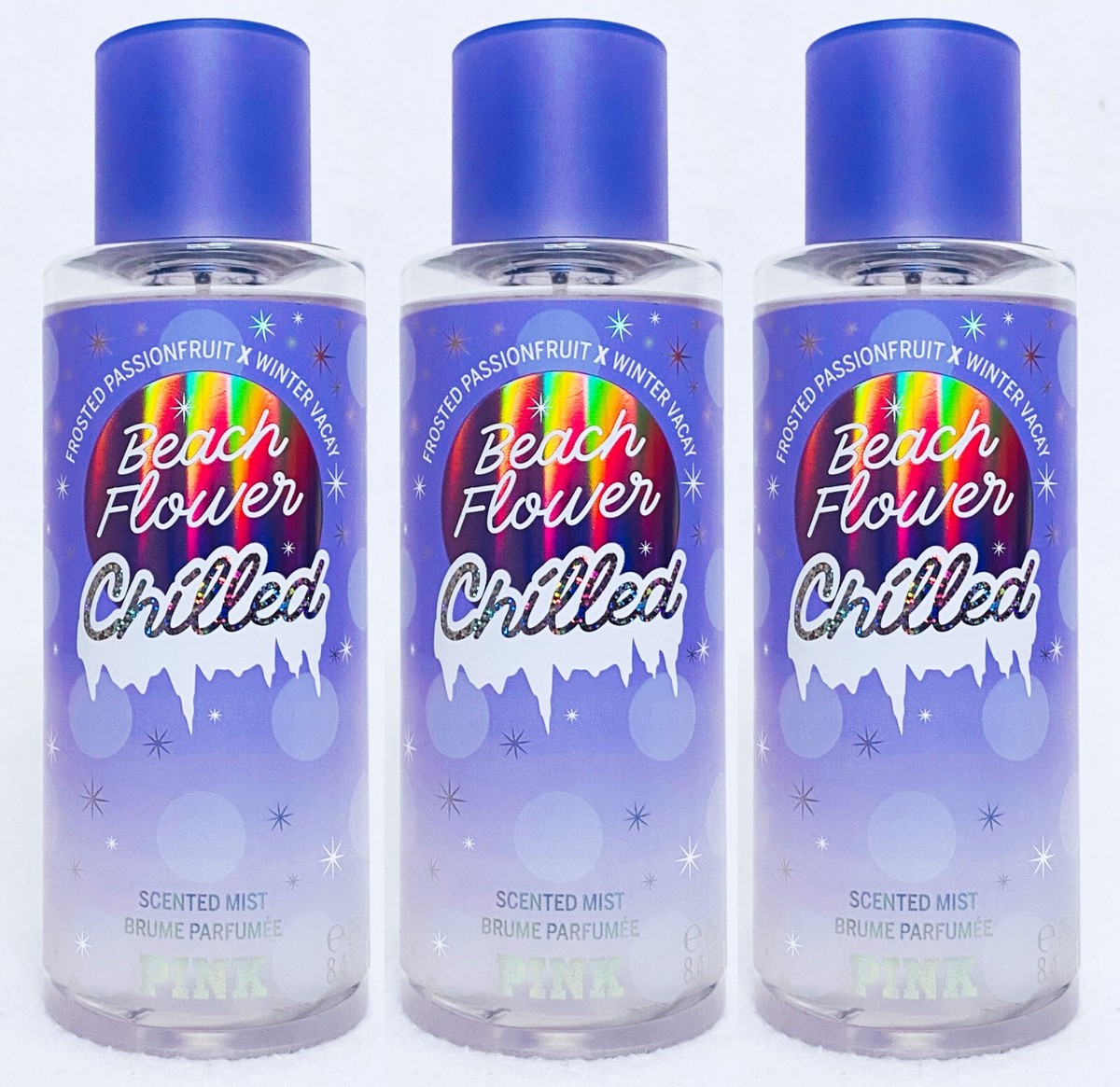 Victoria's Secret BEACH FLOWER CHILLED Fragrance Mist Body Spray