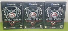 Mortal Kombat Deadly Alliance GameCube No Manual Tested Working Wet Cover SeePic