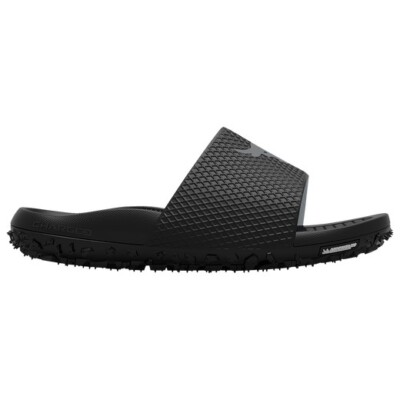 Under Armour Project Rock Slides Black Size 8 Brand New With Tags Free Shipping