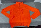 Orvis Men's Small 1/4 Zip Pullover Orange Polyester/Cotton Blend NEW~~