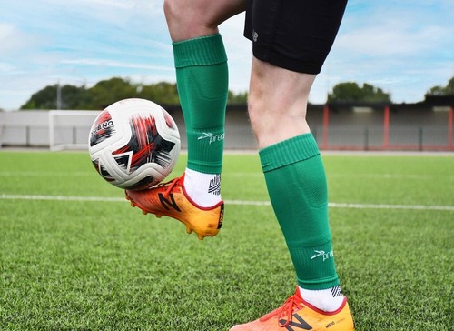 KIDS FOOTBALL SOCKS SLEEVE JUNIOR SLEEVES GRIP FOOTLESS SOCKS CALF COMPRESSION - Afbeelding 6 van 29
