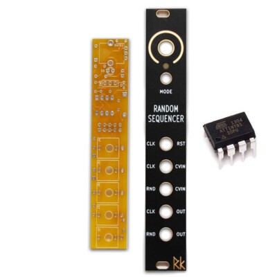 Random Sequencer Eurorack PCB, Panel and IC by Rat King Modular