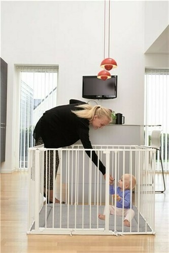 Parque Infantil Rectangular Baby Dan Olaf Blanco - Imagen 2 de 2