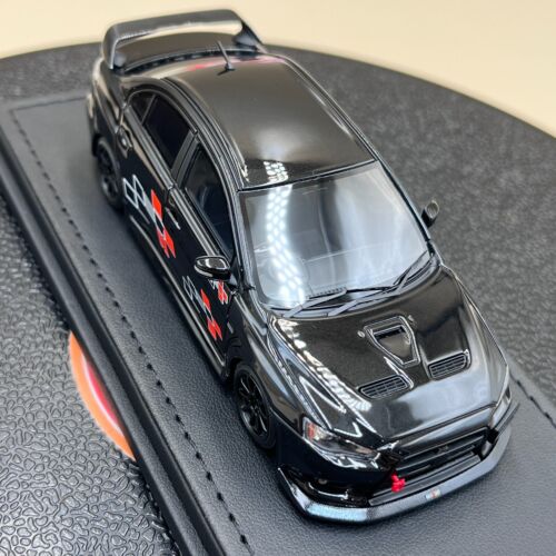 ignition model 1/43 Mitsubishi Lancer Evolution X 10 CZ4A Black IG2570 resin - Picture 8 of 13