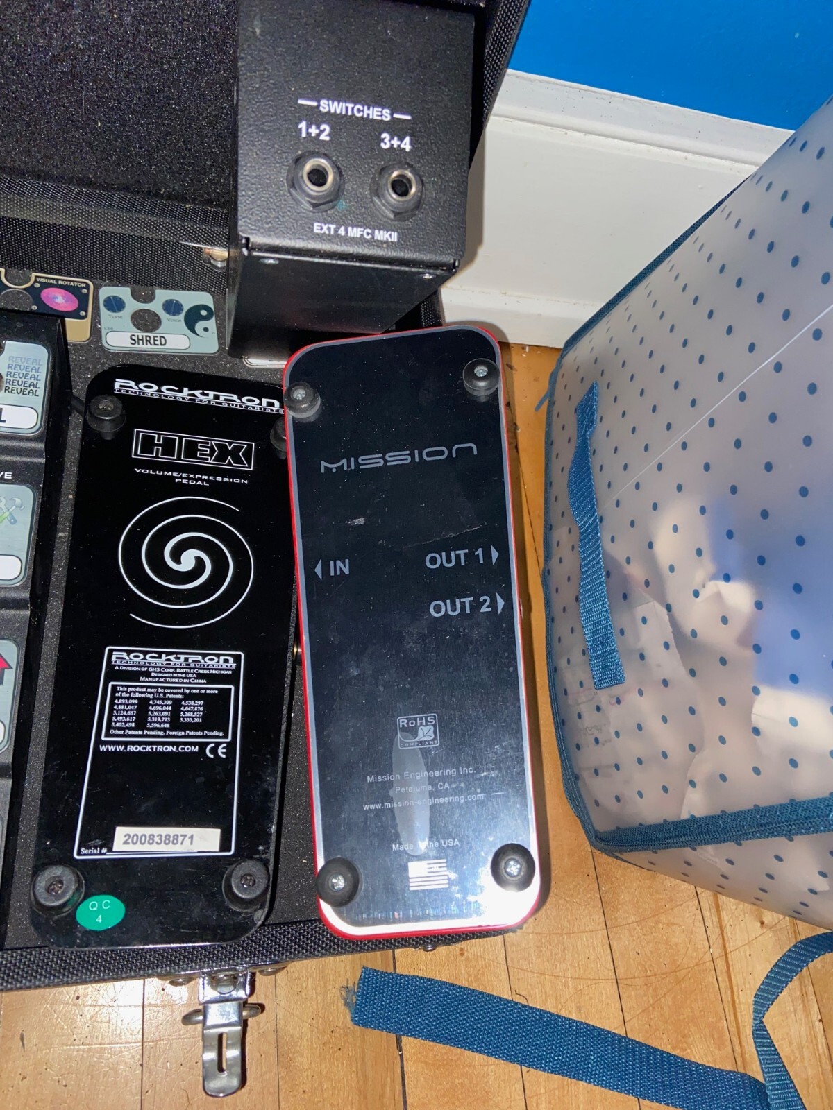 Fractal Audio Pedal Board MFC 101, complete with Diago Hardshell case