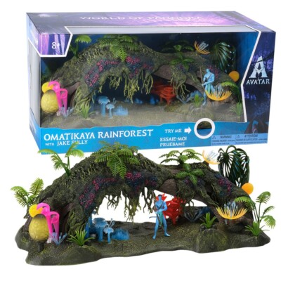 Omatikaya Rainforest w/Jake Sully Avatar World of Pandora Figure