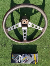 Steering Wheel Leather 1974-78 Mustang Ii King Cobra 2 Ford 74 75 76 77 78 1978