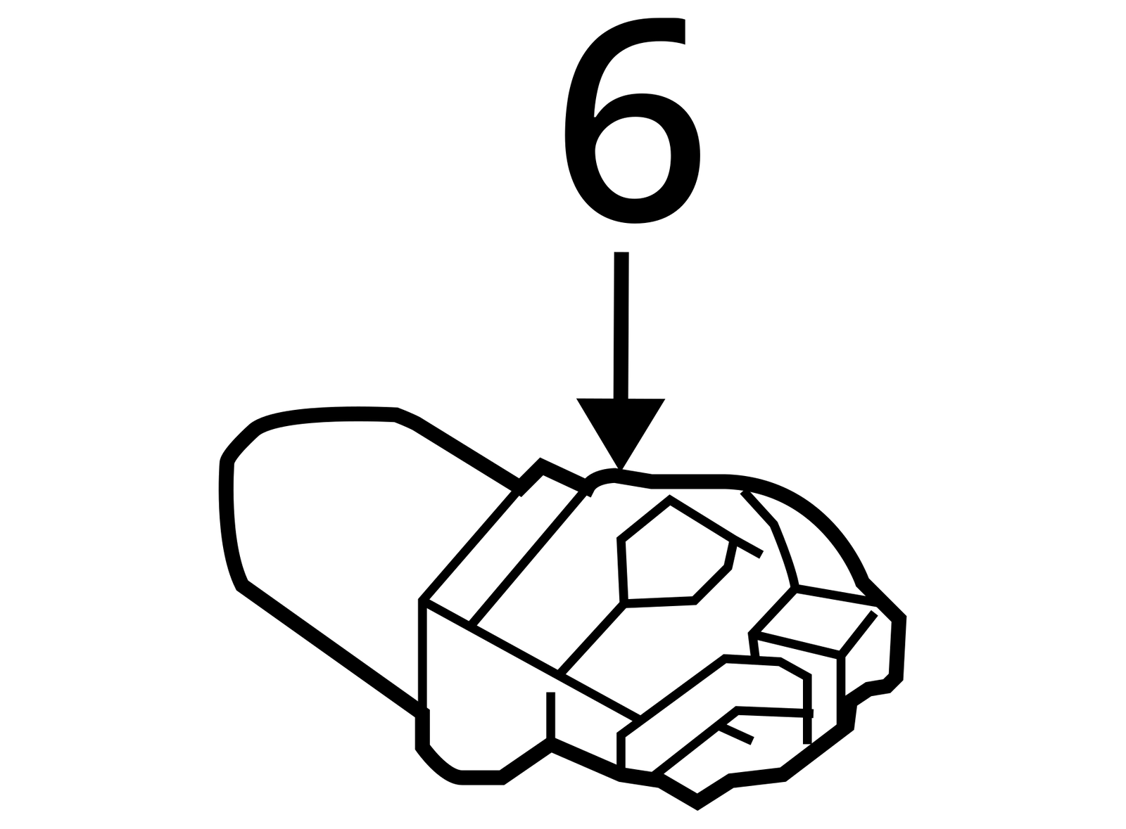 2006 Toyota Solara Front Windshield Wiper Motor OEM 91K Miles
