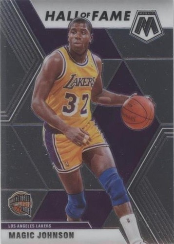 2019-20 Panini Optic Magic Johnson Express Lane Silver Holo Lakers