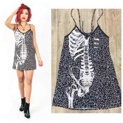 NWT Iron Fist Death Breath Slip Dress Sz M | eBay