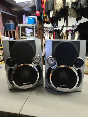 sharp speaker system woofer tweeter