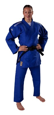 Danrho Judo Competition Suit Kano Blue. Judo, BJJ, SV etc Cotton. 850g/sqm.