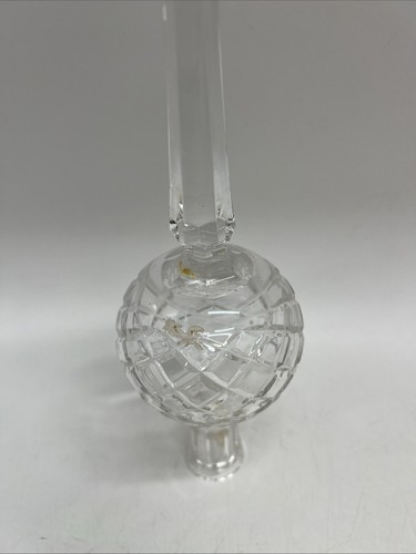 Bleikristall Christbaumspitze 10 1/4" geschliffenes Glas von Godinger - Bild 7 von 12