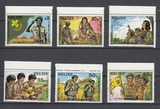 TIMBRE STAMP  6 BELIZE Y&T#588-93 SCOUT SCOUTISME NEUF**/MNH-MINT 1982 ~D80