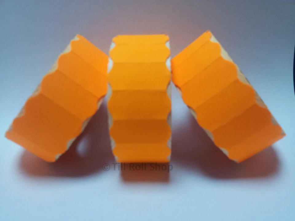 HCR SYSTEMS Motex 2612 - 45,000 Orange Peelable Price Gun Pricing Labels - CT4 26 x 12mm