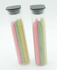 2 Full Tubes of 9 Leads - Kaweco 5.6mm Pencil Highlighter Leads In 3 Colors -New