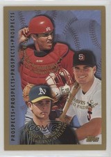 1998 Topps Prospects Eli Marrero Ben Davis Ramon Hernandez #261 9fp