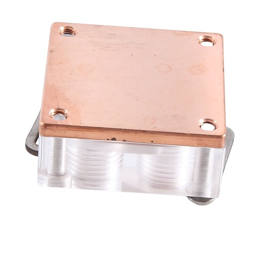 Diagonal Hole CPU Water Cooling Cooler Acrylic Transparent South Bridge2513 - Afbeelding 5 van 6
