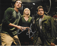 * SIMON REX * signed 8x10 photo * SCARY MOVIE 3 * COA *