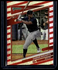 2021 Donruss #63 Xander Bogaerts Red and White Stripes