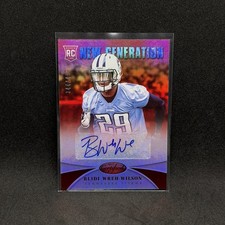2013 Certified Mirror Red Auto #214 Blidi Wreh-Wilson #/499