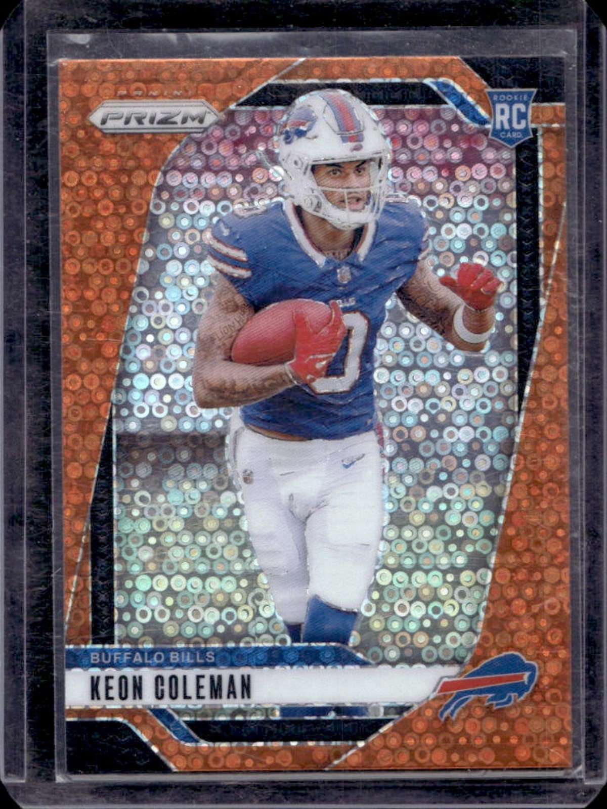 2024 Prizm Keon Coleman RC Disco Rookie #362 Bills