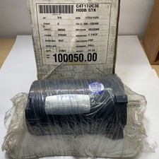 New Leeson C4T17DC3E Electric Motor 3/4 HP 208-416/460 Volt 1425RPM C Face Mount