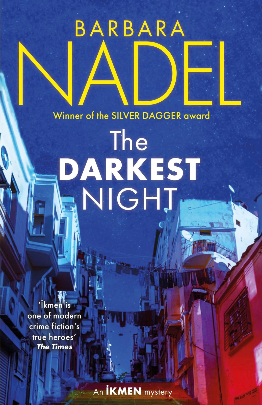 The Darkest Night by Barbara Nadel Paperback Inspector Ikmen Mysteries Novel
