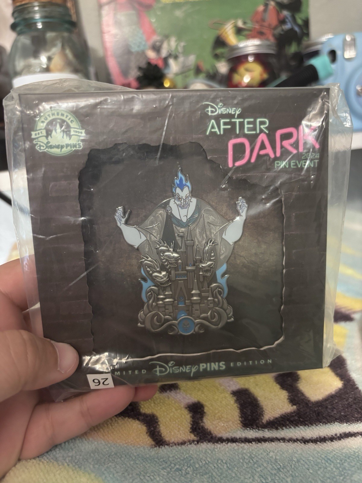 Disney After Dark 2024 Pin Event Hades Hercules Limited Edition Pin WDW