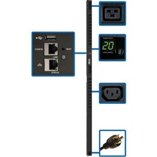 Tripplite PDUMV20HVNETLX 24-Outlet Switched PDU 3.2-3.8kW