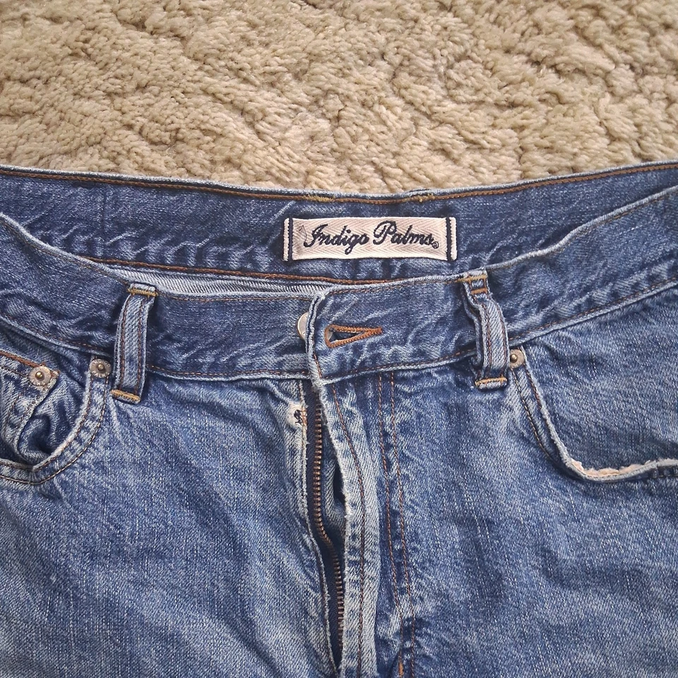 Indigo Palms  Classic Fit Jeans Mens Size 36x30 Blue Streetwear Outdoors  - Image 2 of 4