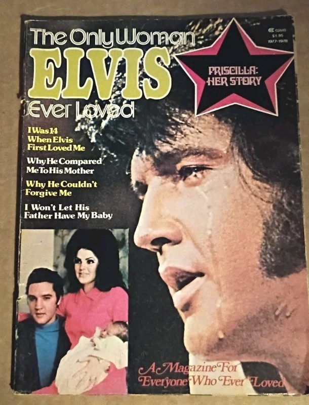 ONLY WOMEN ELVIS EVER LOVED MAGAZINE 1977 VF