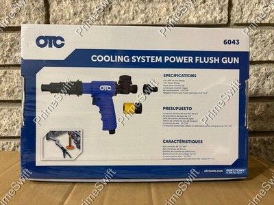 OTC 6043 Cooling System Power Flush Gun | Heavy-Duty Radiator Flush Tool